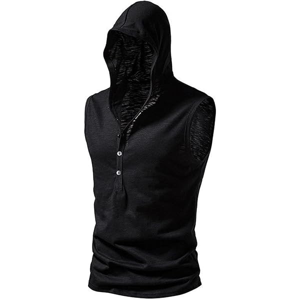 ☆新品☆ 8yards Men’s BIG HOODIE VEST Mens Slim Fit Sleeveless Lightweight Zip Up Hooded Sweatshirt Vest