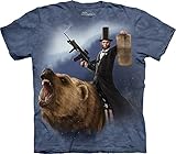 The Mountain Men's Lincoln The Emancipator T-Shirt, Blue, Large