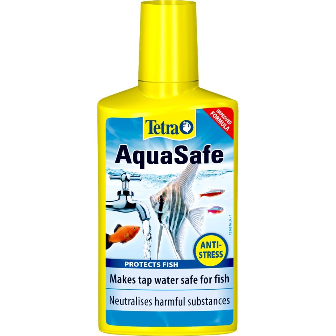 Tetra 16276 AquaSafe Water Conditioner with BioExtract, 1.69-Ounce (Packaging may vary)