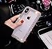 Jesiya iPhone Xs Max Case, 3D Glitter Sparkle Bling, Clear Crystal Protective Cover with Rhinestone Diamonds, Lightweight, Compatible with iPhone Xs Max