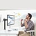 FLEXIMOUNTS Full Motion LCD Arm Desk Mount Stand Fits 10