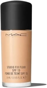 MAC Studio Fix Fluid SPF 15 Foundation NC25 Medium Coverage Long-Lasting