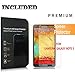 Galaxy Note 3 Case, Starshop [Shock Absorption] Dual Layers Impact Advanced Protective Cover with [Premium HD Screen Protector Included] for Samsung Galaxy Note 3 (Marble Pattern)