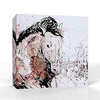 Canvas Wall Art - Animal Portrait - Canvas Prints Home Artwork Decoration for Living Room,Bedroom - 12x12 inches