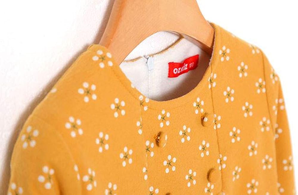 little girl mustard yellow dress