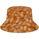 Food Bucket Hat, Funny Gifts for Men Women, Summer Fisherman Cap for Women Men, Unisex Packable Beach Sun Hat