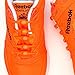 HICKIES Elastic No-Tie Shoelaces, Neon Orange