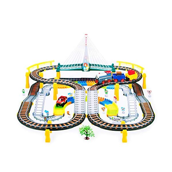 Kinderplay Eisenbahn Kinder Elektrisch | Zug für Kinder | Elektrische Eisenbahn Kinder, KP0635 – Bild 3