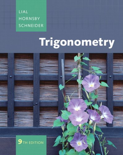Trigonometry Value Package (includes Student Solutions Manual forTrigonometry) (9th Edition)