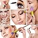 FONY Unicorn Makeup Brushes 5 Pcs Professional Unicorn Makeup Brush Set, Muliticolor Premium Silky Soft Synthetic Bristles with Golden Alicorn Handle Cosmetics Brush Kit (5,Golden)