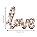 Odstore Love Balloon Banner - Champagne Celebration Balloon - 31.1 Inches Long (1pcs, Champagne)