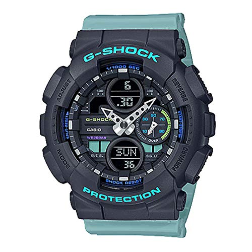 Ladies-Casio-G-Shock-S-Series-Blue-Resin-Band-Watch-GMAS140-2A