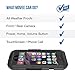 iPhone 6 Case, TETHYS Movee iPhone 6 Waterproof Case [Black] - Protective Rugged Apple iPhone 6 6S Cases Hard Cover 4.7