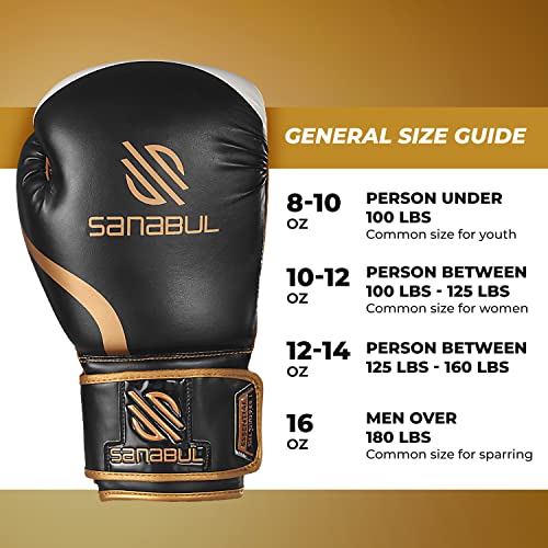 Sanabul Essential Gel Boxing Gloves Kickboxing Gloves Punching Bag