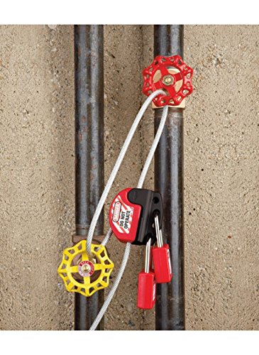 Caledonia Signs 53303 Adjustable Cable Lockout, 1.8 m