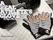 Bionic Gloves Men's Premium Full Finger Fitness Gloves w/Natural Fit Technology, Gray/Orange (Pair)!