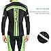 INBIKE Men's Long Sleeve Bike Jersey Set 3D Padded Tights Suit for Outdoor Cycling
