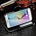 Joopapa S6 Case, Galaxy S6 Case, Samsung Galaxy S6 Luxury Fashion Pu Leather Magnet Wallet Flip Case Cover with Built-in Credit Card/ID Card Slots for Samsung Galaxy S6 / Galaxy SVI (Black)