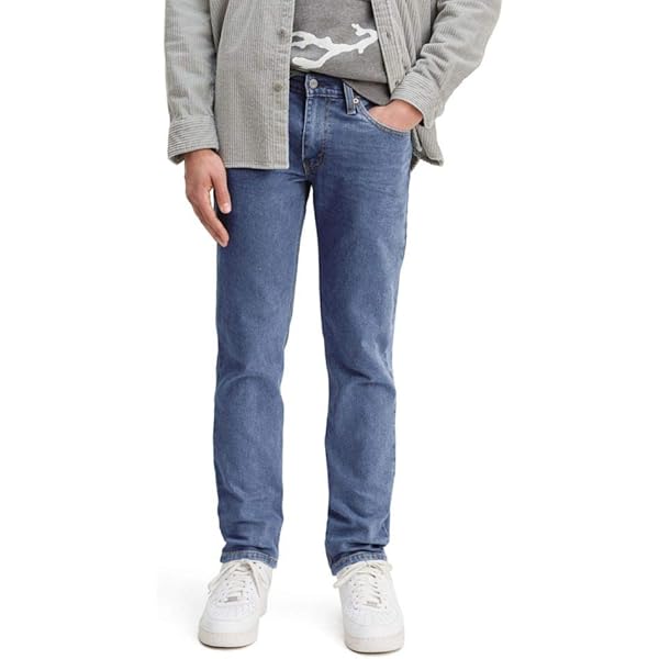 Levi's Men's 511 Slim Fit Stretch Jeans, Throttle - Stretch, 26W x