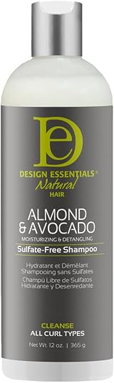 Design Essentials Natural Almond Avocado Shampoo Sulfate-Free Moisturizing view 1