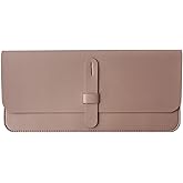 QIXIAMO Keyboard Cover Sleeve Carrying Case PU Leathers for Wireless Keyboard Protective Bag Shockproof Case Replacement