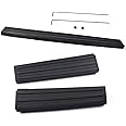 G-PLUS 3PCS Flexible Flex Step Tailgate Molding Trim, Compatible with Ford F150 2009 2010 2011 2012 2013 2014(W/Integrated Step) Tailgate Protector