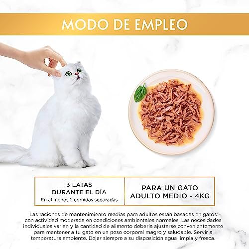 Purina Gourmet Gold Delicias Suculentas, Comida Húmeda para Gato con Pollo, 24 latas de 85g