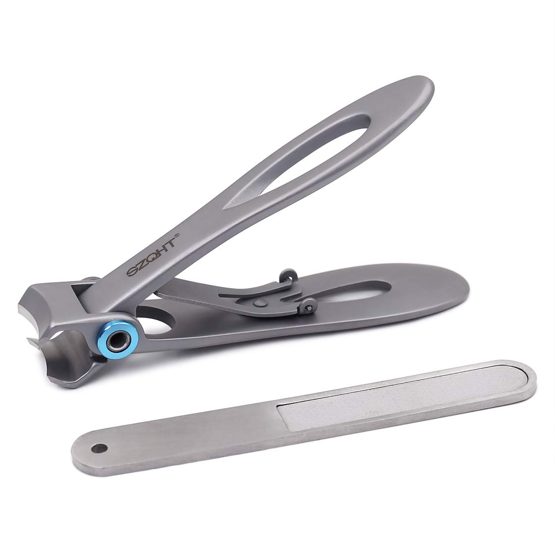 Clyppi STRAIGHT EDGE Toenail Clippers For Thick Toenails Swing Out