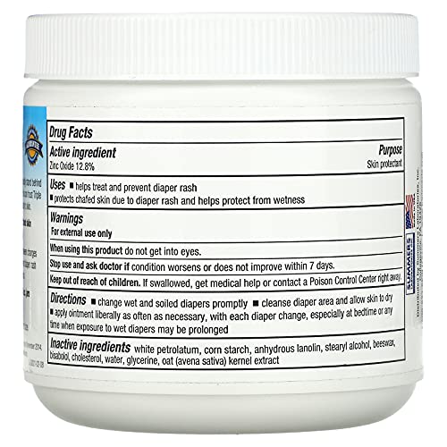 Triple Paste Diaper Rash Cream, Hypoallergenic Medicated Ointment for Babies, 16 oz Pricepulse