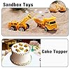 Alloy Engineering Truck Mini Pocket Size Construction Models Play Vehicles Toy Party Favors Cake Decorations Topper…