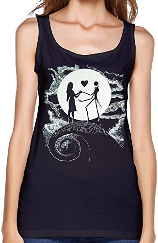 Women's The Nightmare Before Christmas Tank Top-Black