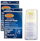 EnviroCare Replacement Vacuum bags for Panasonic Types U, U-3, U-6-18 bags