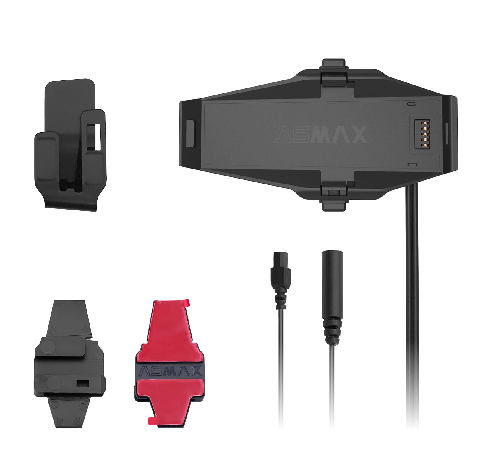 ASMAX Mount Kit for F1 Motorcycle Bluetooth Headset