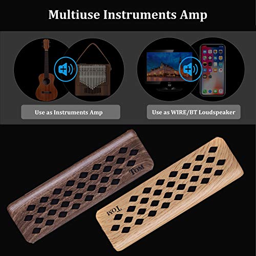 Ukulele amp mini amplificador portátil y multiusos de tom para