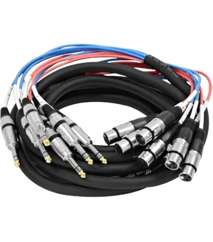 Xlr Snake 8 Channel Hosa STX803 8-Channel Snake Cable (3m