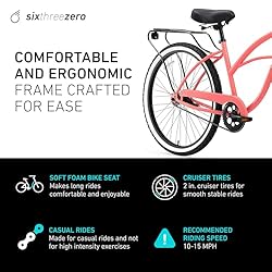 sixthreezero Around The Block Women's Beach Cruiser