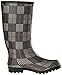 Nomad Footwear Women's Puddles Rain Boot, Black/Red Plaid, 7 M US