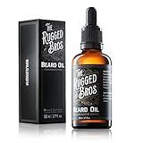 Beard Oil for Men by The Rugged Bros - Conditioner and Softener - The Best Natural and Organic Ingredients - Unscented