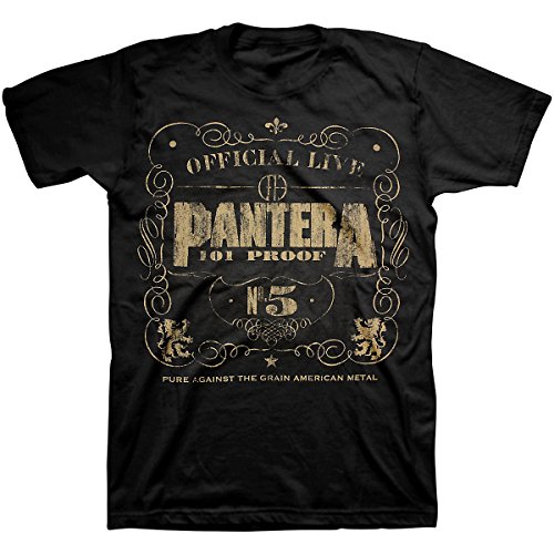 Bravado Pantera 101 Proof T-Shirt Black XX-Large