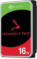 Seagate IronWolf Pro 16TB NAS Internal Hard Drive CMR SATA 7200RPM 256MB