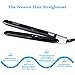 Flat Iron, Flat Irons , Hair Straightener with 1 inch 3D Floating Plate & Elasticity Cool Tip