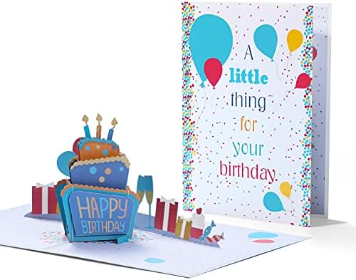 Happy Birthday Pop Up Cards with Envelopes | Handmade 3D Greeting Card ...