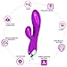 Vibrator ， Louviva Rabbit Vibrating G-spot Vibrator Massage 20 Frequency Vagina Clitoris Stimulation Silicone Waterproof Quiet Adult Sex toys for Women or Couples