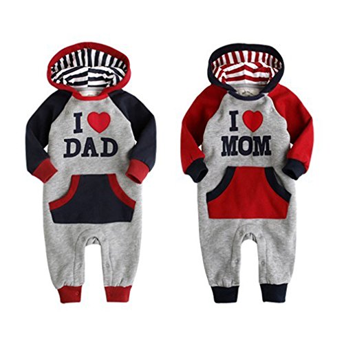 Idgirl baby newborn and toddler jumpsuit hooded romper …