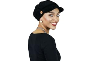 Hats Scarves & More Newsboy Cap for Women Cabbie Hat Cancer Headwear Chemo Head Coverings Brianna
