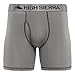 High Sierra 3 Pack Performance Boxer Briefs For Men Breathable Moisture Wicking Nylon Underwear, (2 Black, 1 Grey) Med