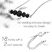 Lava Rock Essential Oil Diffuser Necklace, Minimalist Aromatherapy Jewelry, Simple, Delicate, Dainty Necklace with Stainless Steel Chain