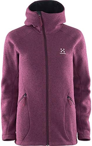 Hagl Saga Hooded Fleece Jacket - Women's Aubergine, S
