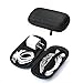 BCP Black Color EVA Hard Case for MP3/MP4 Bluetooth Earphone Earbuds