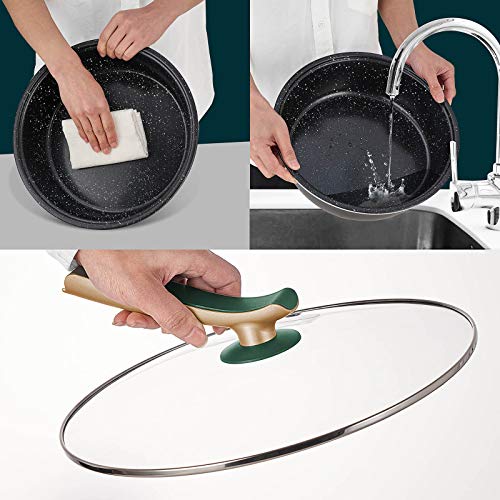 Topwit Electric Skillet with Adjustable Power Control, 4L Removable